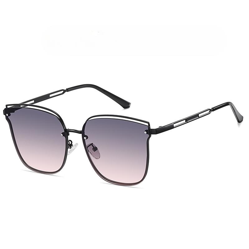 Nowe okulary przeciwsłoneczne z nylonowymi soczewkami online Celebrity Big Box Su Yan Street Sunglasses Okulary przeciwsłoneczne damskie