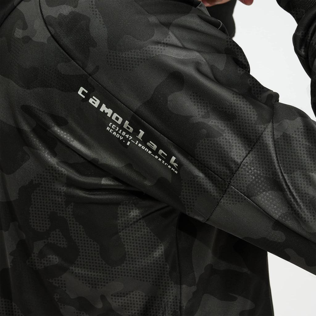 Leone 1947 Mikina s kapucí Camo Černá XXL