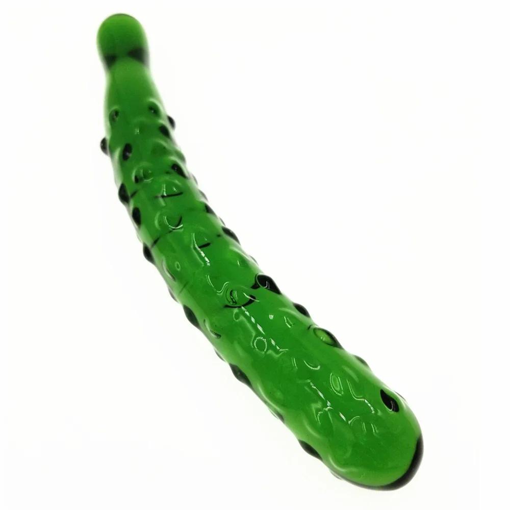 Utinta Leptura Glass Cucumber Female Masturbation Sex Toys, G Point Stimulate Dildos, G Spot Massage Stick Adult Produ For Woman