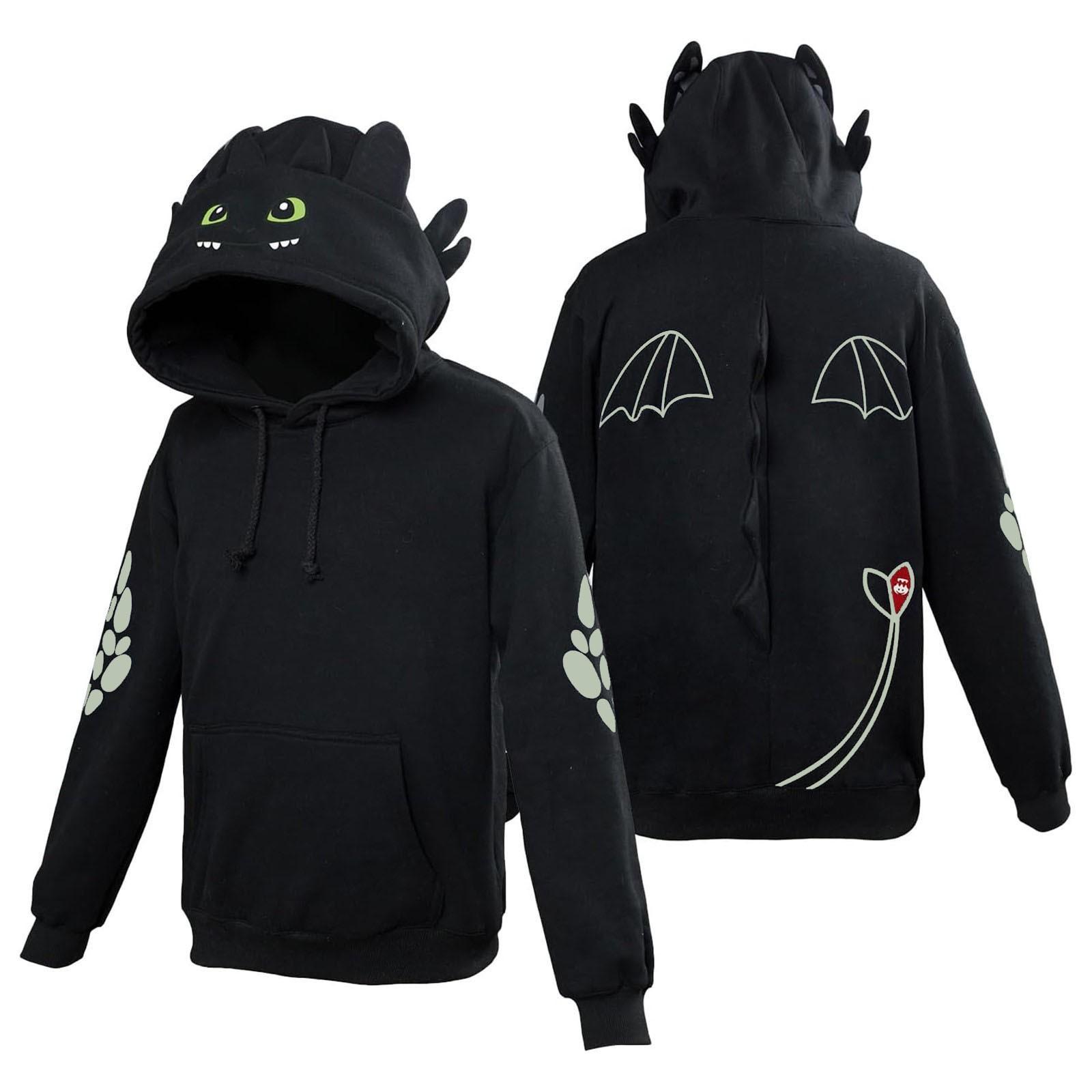 

Аниме Повседневная толстовка с 3D-цифровым принтом и невыцветающей толстовкой XXXXXXL чёрный