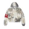 Y2K Camo Print Zip Hoodie Couples Streetwear Loose Fit Long Sleeve Casual
