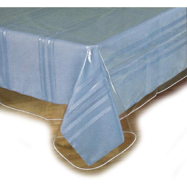 SOFINNI Прозрачная пластиковая скатерть-защита, Круглая виниловая скатерть (70  Круглый) 54  x 54  (Oblong)