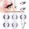 Lashie - Magnetic Multipack False Eyelashes with Tweezers
