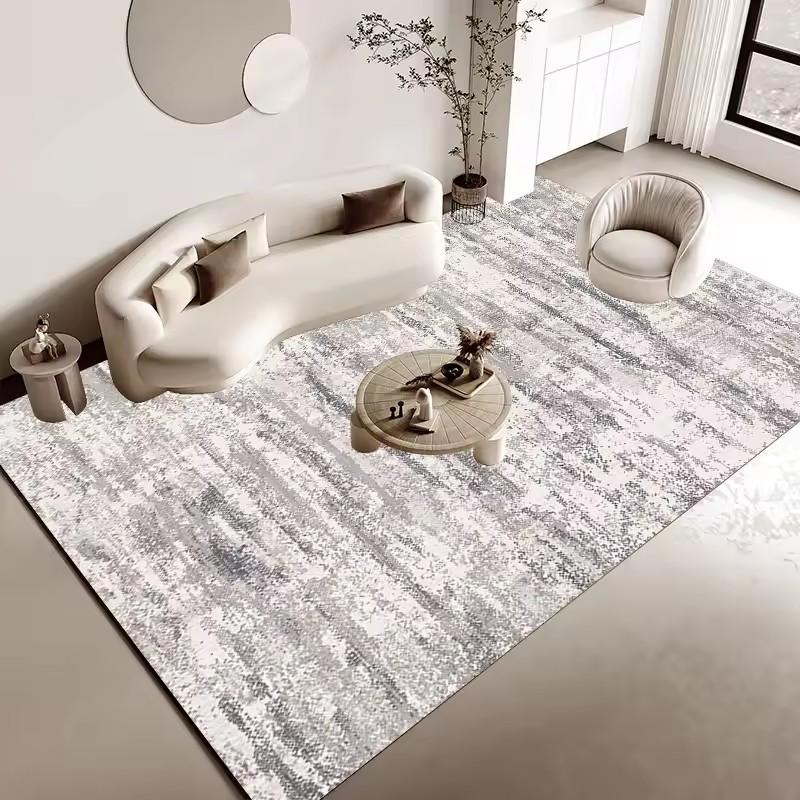 Light Luxury Splashing Ink Living Room Large Area Carpet Bedroom Decor Rugs Non-slip Floor Mat Lounge Rug Hotel Lobby Carpets