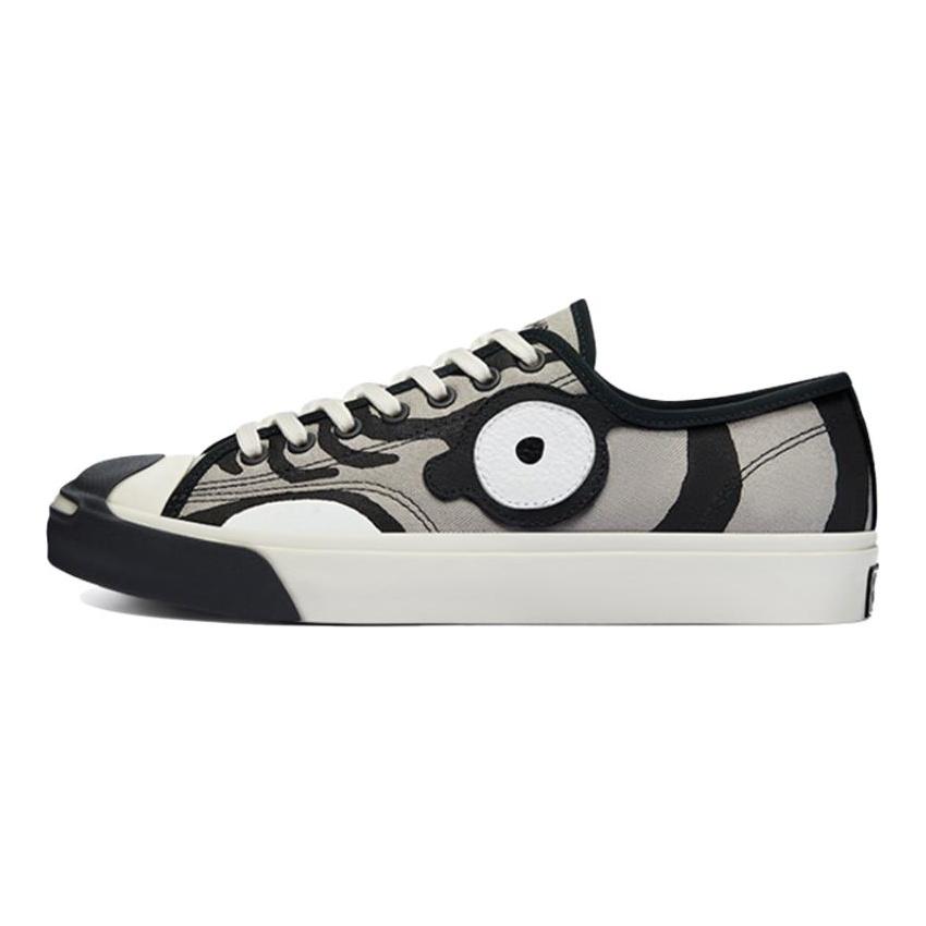 SOULGOODS x Converse Jack Purcell Comfortable Trend Durable and Lightweight Low-Top Canvas Shoes Unisex Grey
