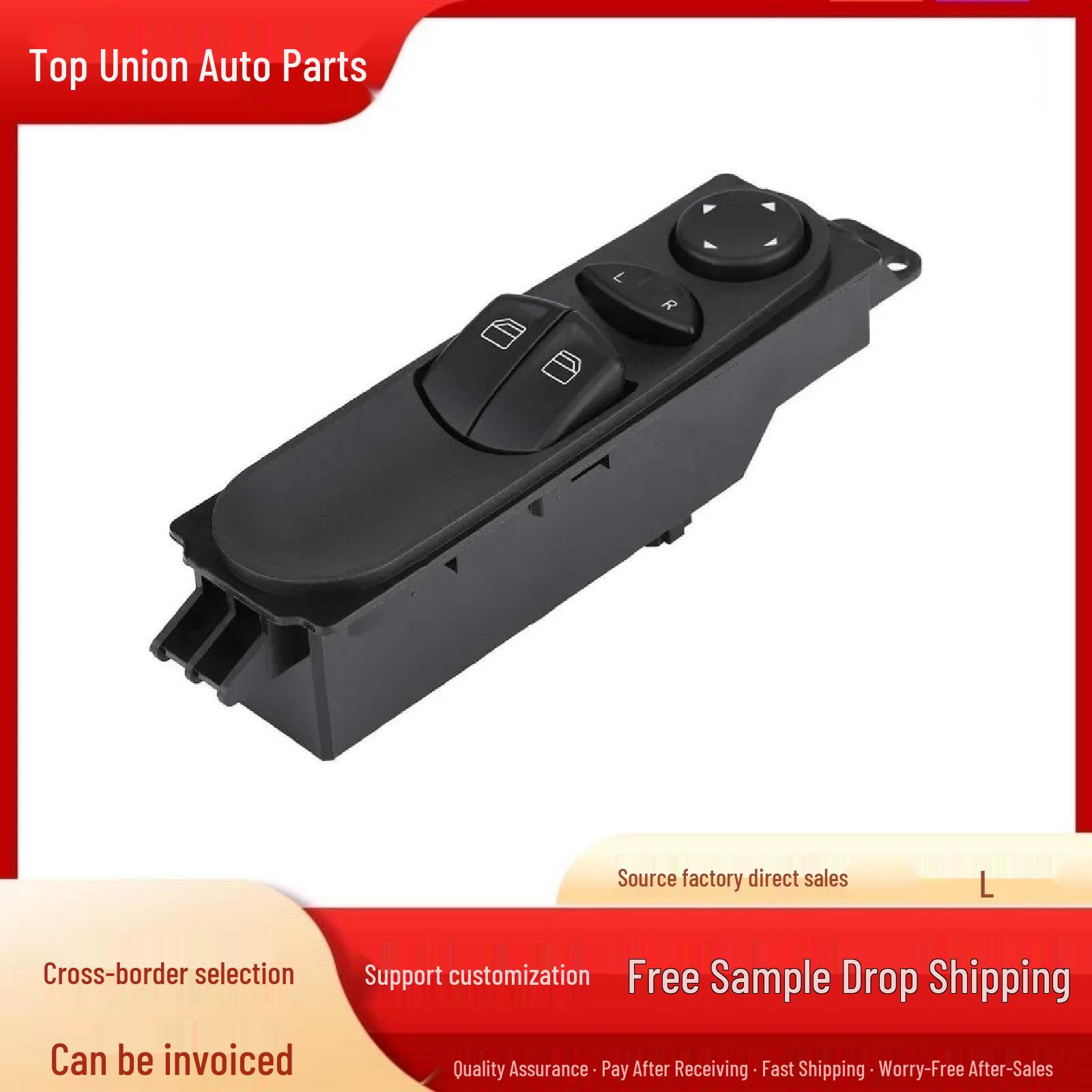 

Compatible Window Lifter Switch for Mercedes-Benz Vito Viano W639 - Part A6395450913 Electric