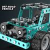 Stem Constructing Toys Ideal For Boys Age 8+Off-road Vehicle Series KidsMetal Building Learning-Focused Blocks