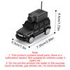 1:64 Mini RC Car, 2.4G FPV Remote Control Toy Car with 720P HD Camera, Gyro, LED Light, APP Controlled Vehicle for Kids Adults