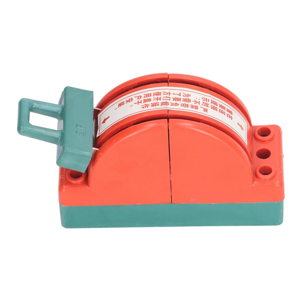 2 Pole Knife Switch Double Throw Disconnect Switch Electrical Load Switch with Fastening Rings 220V 380V
