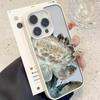 Large White Pure Flower Stars Case For IPhone 17 16 14 13 12 Mini 11 15 Pro Max X XR 13Pro 17 Air Anti-drop Airbag Cover Funda