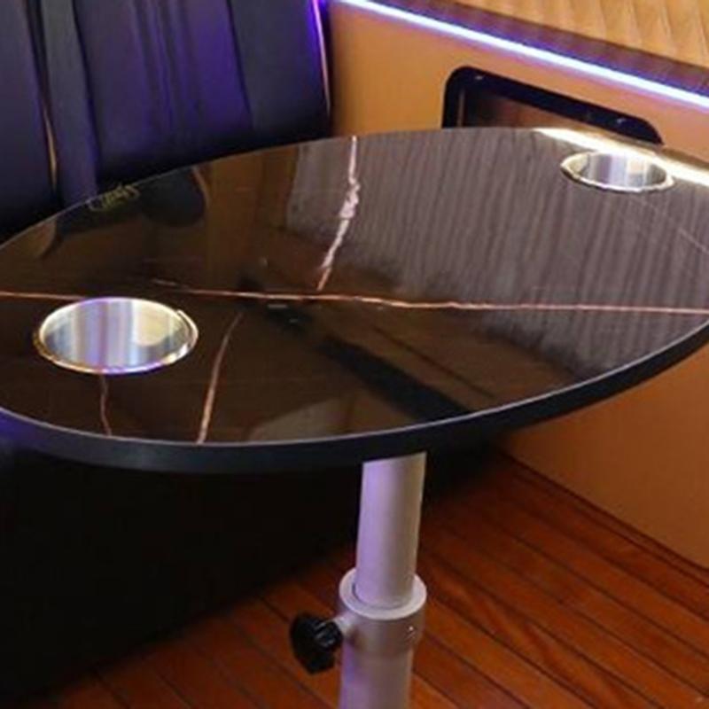 Uchwyt na kubek Odporny na rdzę Wpuszczany Wstawka Uchwyt na napoje do przyczepy Kampery Uniwersalny Stal nierdzewna Uchwyt na kubek Napój Puszkę