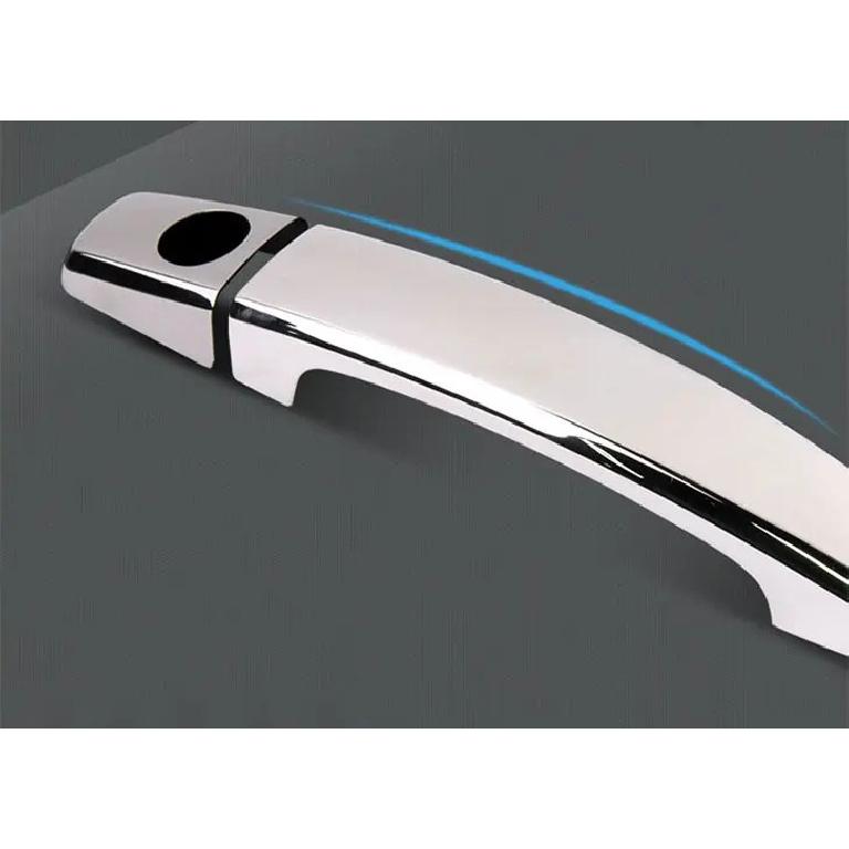 For Citroen C2 Chrome Handle Covers Trim Set of 2 PSC Car Accessories Stickers Car Styling 2003-2009 VTR VTS