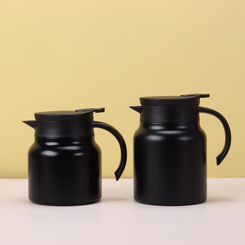 2026 Silent Insulated Tea Pot - 316 Stainless Steel, Large Capacity, White Tea Steeper with Water Separation