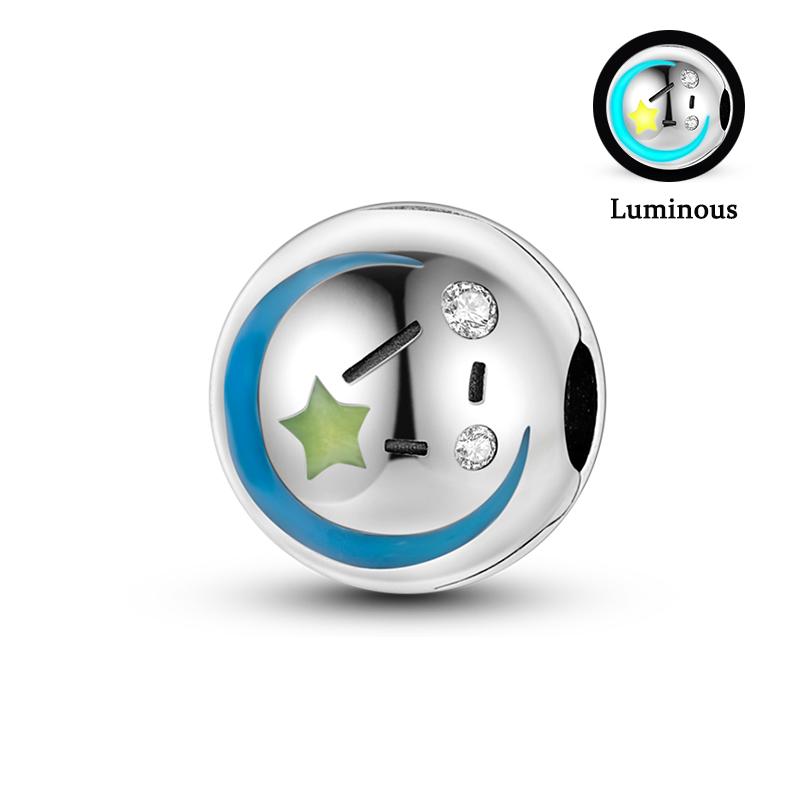 Copper Sun Moon Stars Sparkling Stars Claw Cat Shell Charms Beads Fit Pan Original Bracelets Diy Fine Jewelry Gift