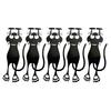 Creative Stationery Bookmarks Curious Cat Bookmark Funny Acrylic Book Clip Transparent Page Holder for Readers Book Lovers
