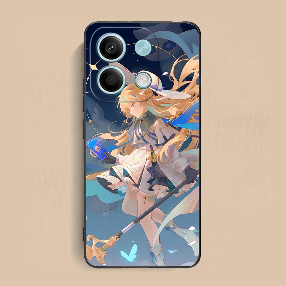 Wuthering Waves Phoebe Phone Case for Xiaomi Redmi 15 14 13 12 A5 3 2 1 C Plus 4G 5G Colorful Printing Cover Pretty Cover Luxury