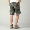 Nouveaux Shorts Cargo Camouflage en Coton pour Homme – Pantalons Tendance Décontractés d'Été à Jambe Droite