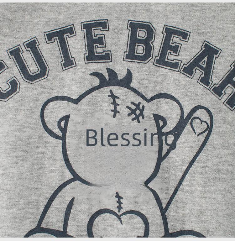 27kids Autumn Bear Plush Sweater for Children
