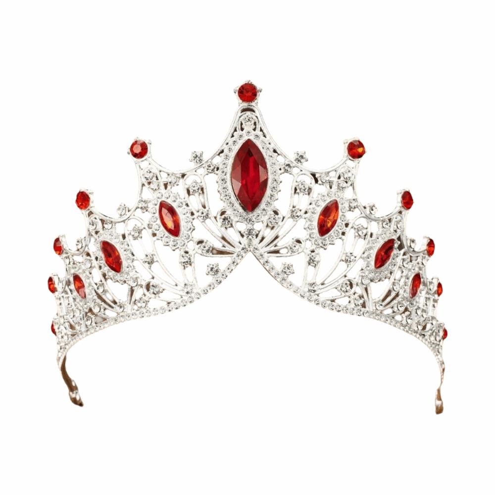 Alloy Queen Princess Crown Baroque Prom Dress Jewelry Vintage Bridal Headband  New Year