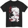 Neues Anime Sesshomaru T-Shirt Merch Lässiges Kurzarm-T-Shirt Unisex Tee