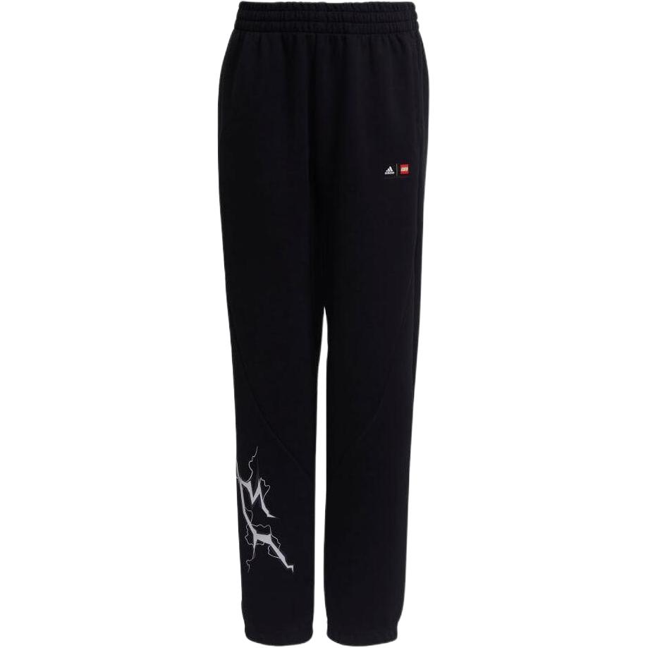 Kids  Adidas Knitted Sweatpants Lego Black H65339 176