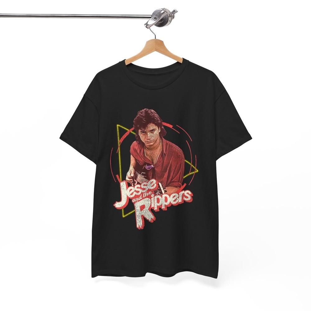 Jesse And The Rippers Unisex TShirt Fake Band Tee Pop Culture Apparel Music Unisex T-Shirt XXL