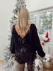 2024 Spring Fashion Bow Decor Loose Knit Cardigan
