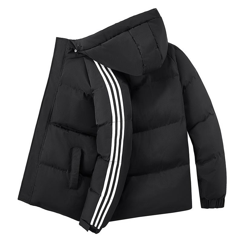 Teenager Jacket Warm Cotton Jacket for Men Thick Cotton Jacket for Men Fashionable Casual and Versatile High-end Bread Suit