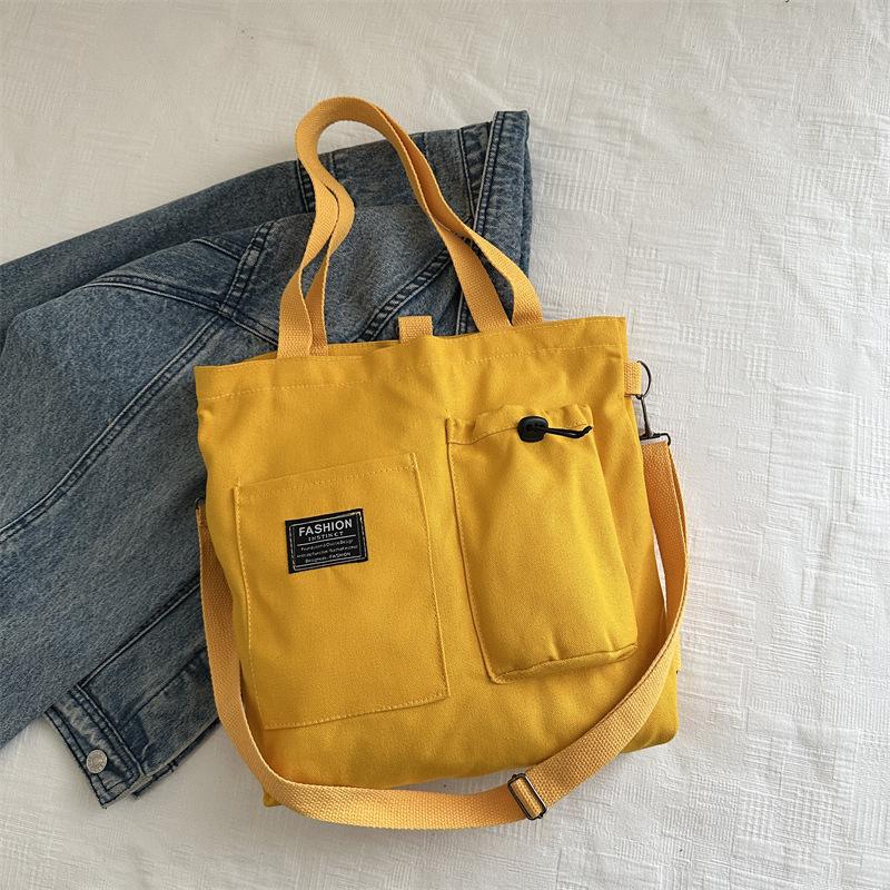 

Foreign bag women s 2025 new fashion Korean version of foreign style texture simple women s shoulder bag premium tote bag жовтий