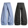 Oreeta American Vintage Loose Cargo Pants Men Women Streetwear Wide Leg Trousers
