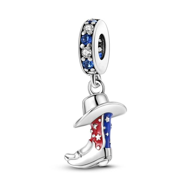 925 Sterling Silver Skates Animal Chameleon Pendant Charms Beads Fit Bracelet DIY Making For Women Gift Party