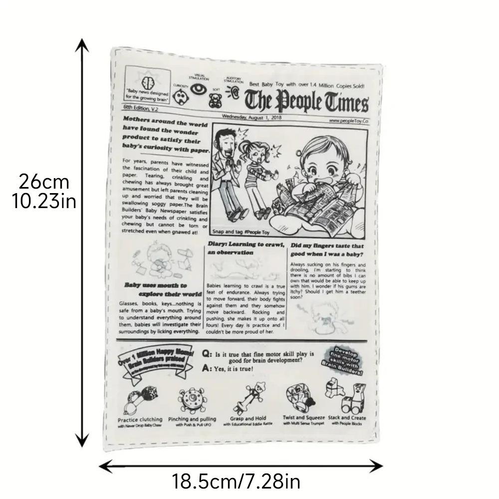 

Pet Dog Sounding Toys Simulation Newspaper Poker Tear-proof Simulated Sound Bite Resistant Pet Interactive Toys