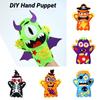 Interaktive Halloween-Marionette Für Kinder Vliesstoff Materialpackung Zum Basteln von Spielzeug