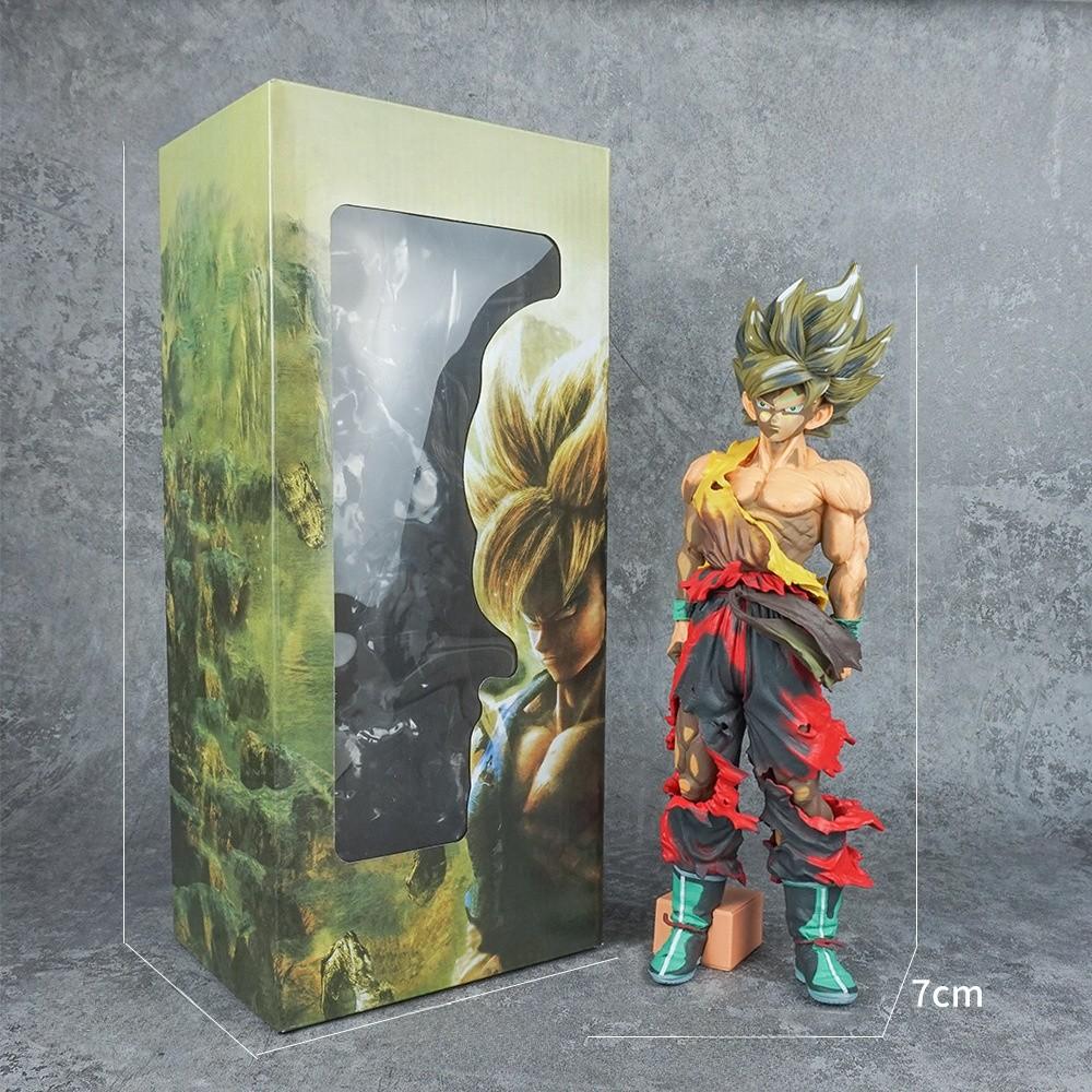 Dragon Ball Z Goku Pvc Action Figure With Manga Style Super Saiyan For Collectors And Display