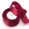 1pc 40mm Satin Ribbon 25 Yards Solid Color Fabric Ribbon for Gift Wrapping Crafts Hair Bows Making Wreath Wedding Party Decoration and Sewing Projects
