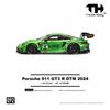 TH 1:64 Trends Hobby Porsche 911 GT3 R 2024 #90 #91 Alloy Car Model