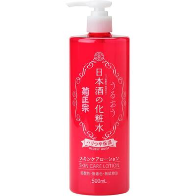 Kiku-Masamune Japonské saké pleťové mlieko 500ml - Hydratačné s niacínamidom & ceramidom pre pevnú, žiarivú pleť, veľké balenie