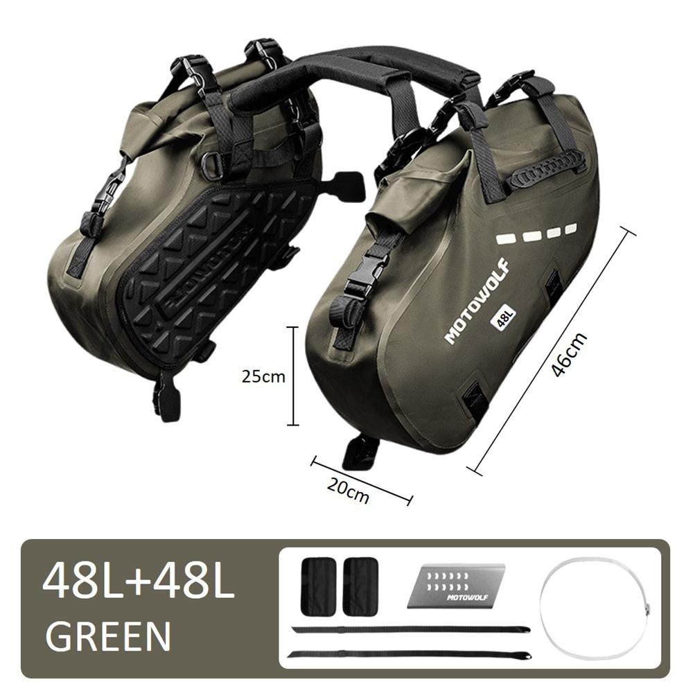 Waterproof MotorcycleTravel Luggage Saddlebags Motorcycles Universal Side Bag For BMW Honda Kawasaki Yamaha Honda Side Bags