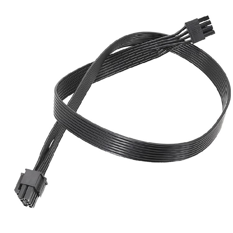 

8Pin Male to 8Pin 4+4Pin Male Cable Extension for CPU Power Adapters Cord Heat Resistant 1