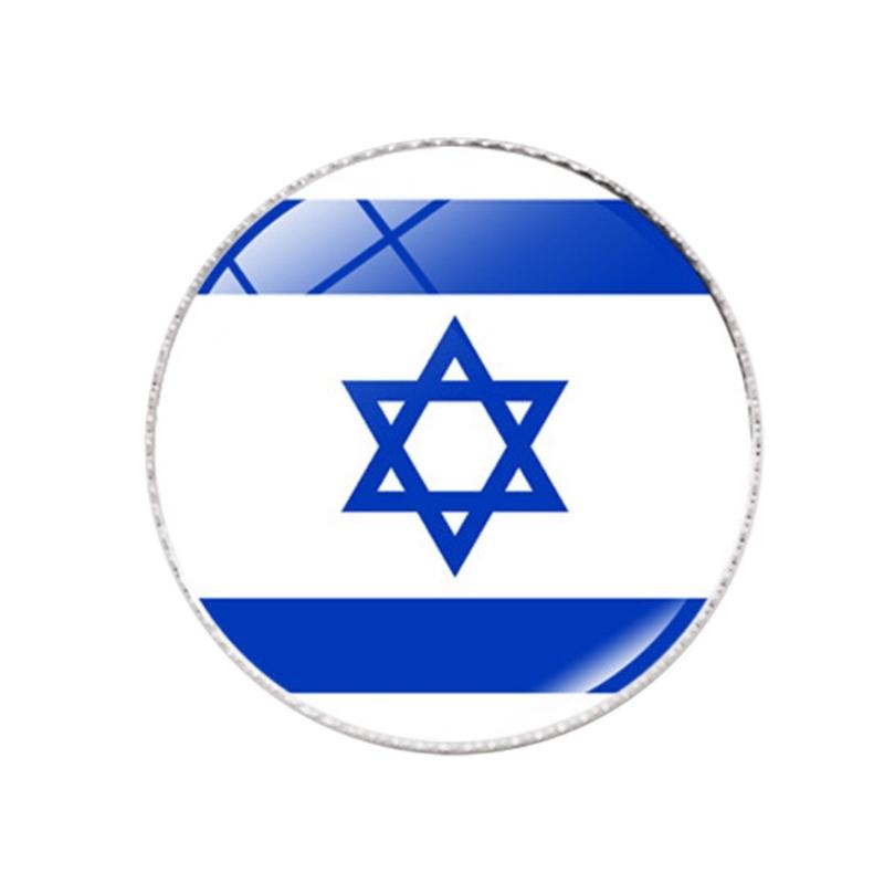 Colorful Metal Flag Pins Stylish National Flags Badges Portable Shirt Lapel Pins Fashionable Brooches Accesssory