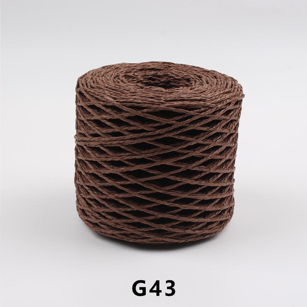 Raffia Paper Rope for DIY Crafts, Gift Packaging, and Straw Hat Weaving