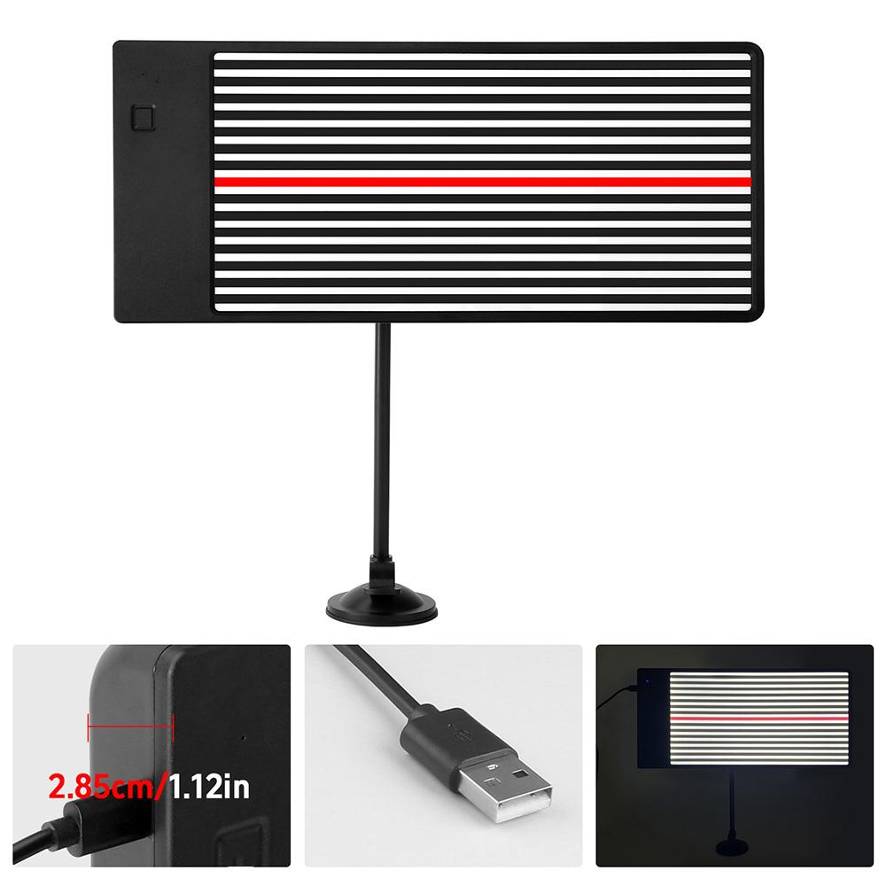 Paintless Wire Board LED Reflector Lamp Kits Checking Line Board Reflector Set Dent Removal Car Dent Repair Tool