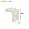 50PCS 2X2 Dots Figures Stand Base Plate Holder Wall Display DIY MOC Showcase Bracket Building Blocks Parts Number 3956 Kids Toys
