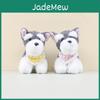 Adorable Schnauzer Plush Keychain Soft Toy Bag Accessory Westie Dog Doll