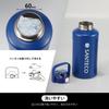 SANTECO Vacuum Insulated Stainless Steel Water Large with for Direct Blue Bottle, 1900ml, Capacity, Straw, Drinking,