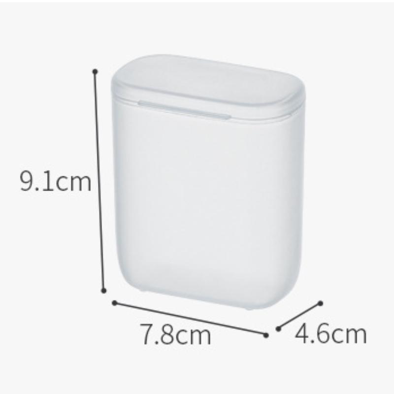 Scatola porta cavi dati Scatola organizer per cuffie antipolvere con coperchio Scatola contenitore trasparente per cavi per ufficio domestico