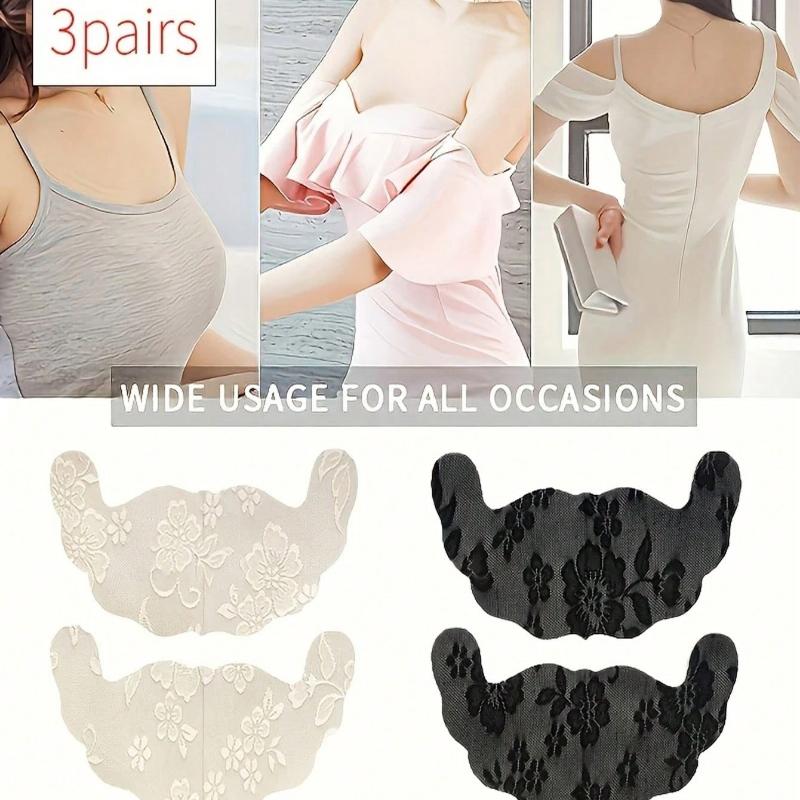 1 Pairs Invisible Lace Bra Tapes - Lift, Support And Push Up Bust, Sticky Nipple Covers, Suitable For Swimsuit, Wedding Dress, Lingerie