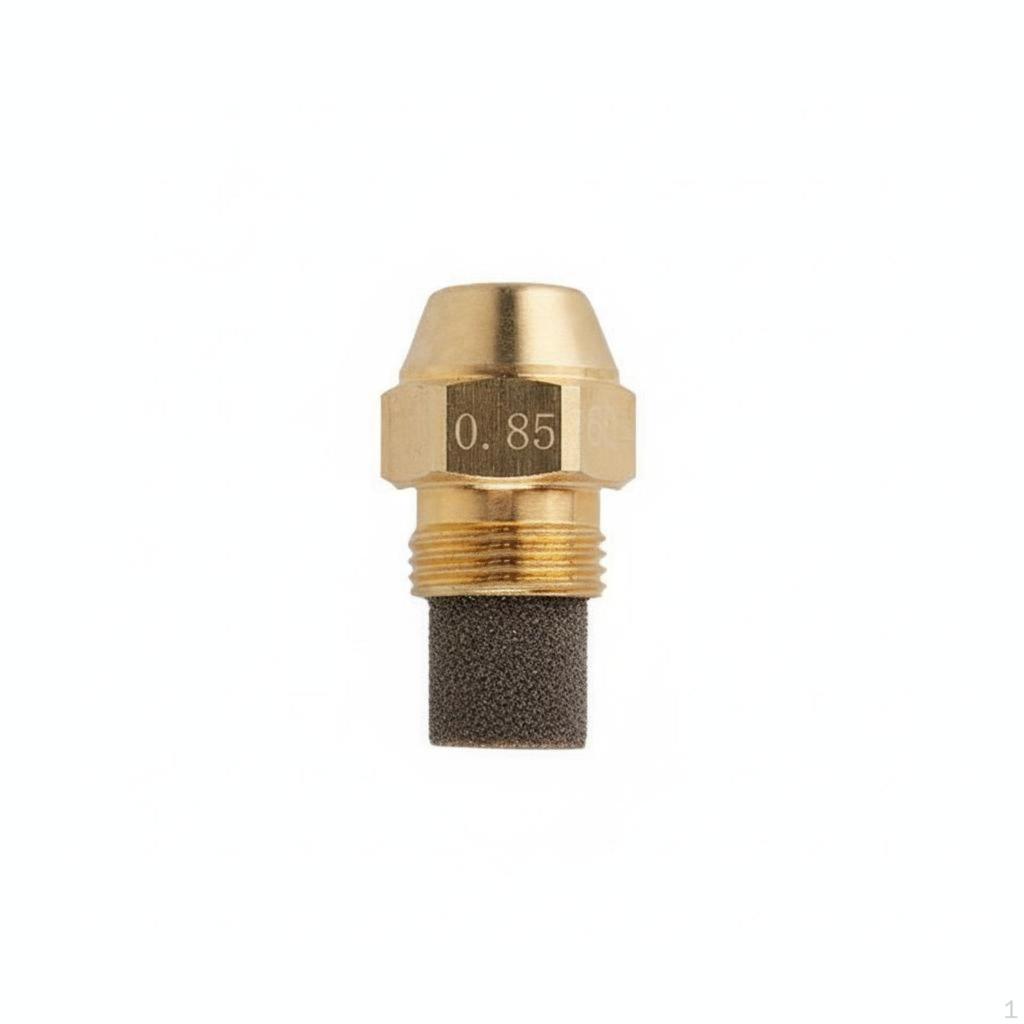 60 Degree Burner Nozzle Fine Atomization Biofuel Propellant Precision Machined Spray