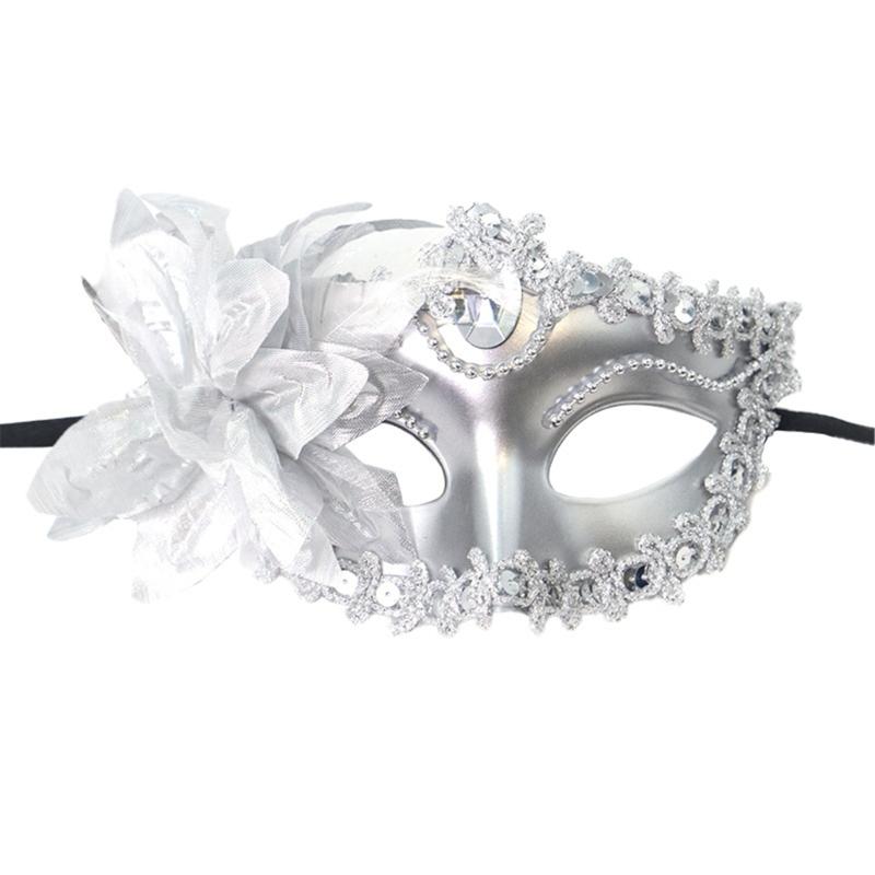 2 Pcs Venetians Mask Half Face Mask Halloween Mask Costume Mask Masquerade Mask Party Mask Mardi Gras Mask for Carnivals