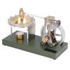 Transparent Steam Engine Model Physics Experiment Educational Toy for Class Presentation